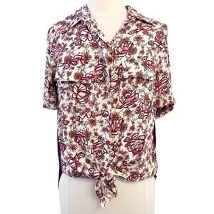 ANTHROPOLOGIE PORRIDGE Bergen Top S NWT